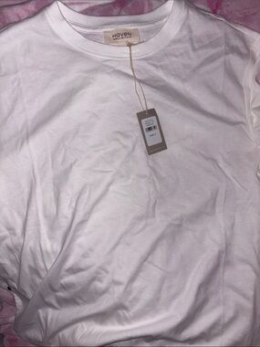 Haven White Crewneck Short Sleeve Tee